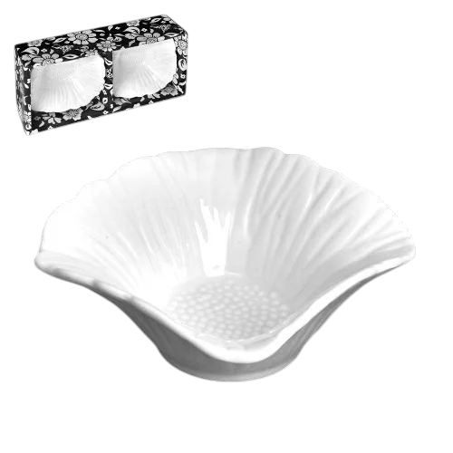 Соусницы фарфор 2 шт. 21x10,5x5,5 см (30401) - фото 2