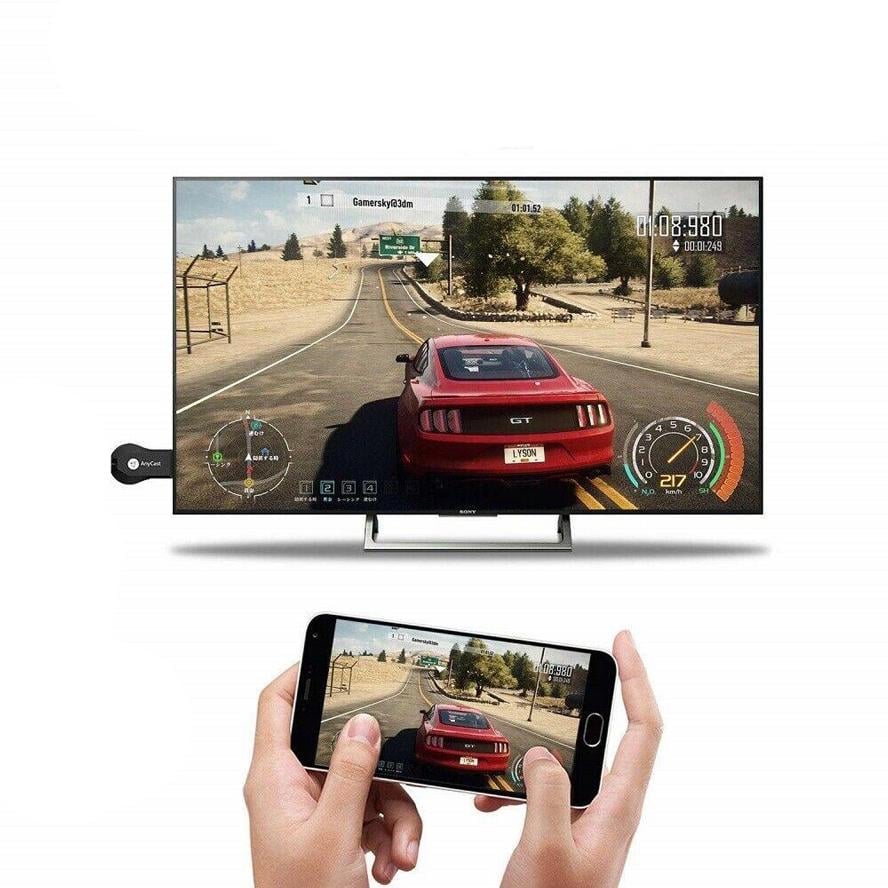 Адаптер беспроводной HDMI WiFi для TV AnyCast M9 Miracast (1009654-Black) - фото 2