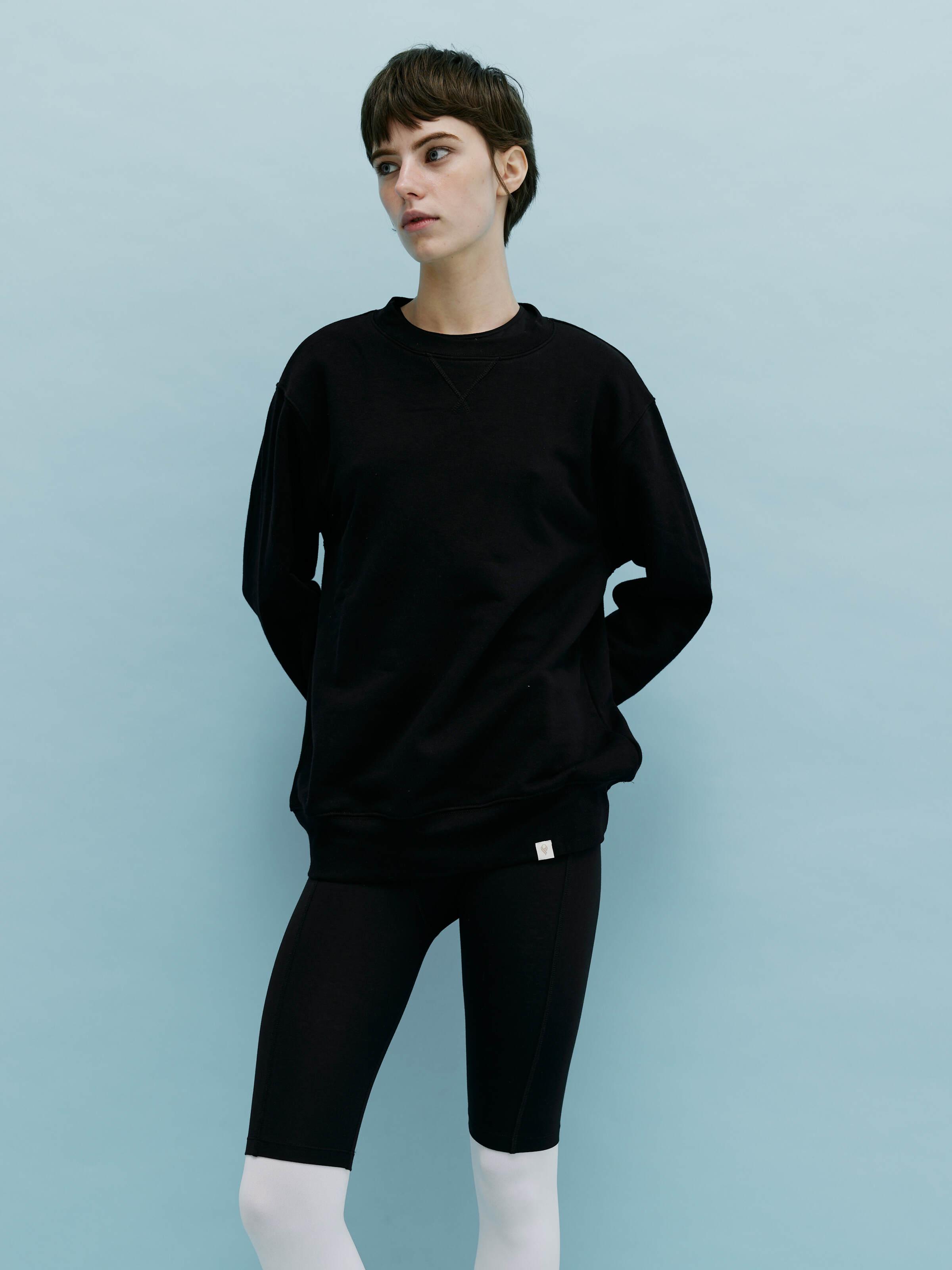 Велосипедки женские с декоративными швами ROZA 230903 XS Черный (4824005700064) - фото 8