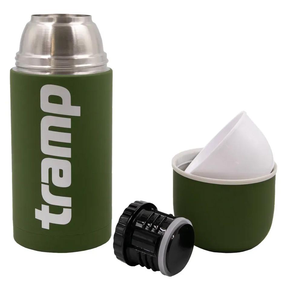 Термос Tramp Soft Touch для чаю та кави 0,75 л Зелений (TRC-108-khaki) - фото 2 Термос Tramp Soft Touch для чаю та кави 0,75 л Зелений (TRC-108-khaki) - фото 2