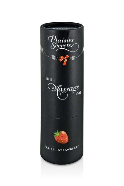 Массажное масло Plaisirs Secrets Strawberry 59 мл