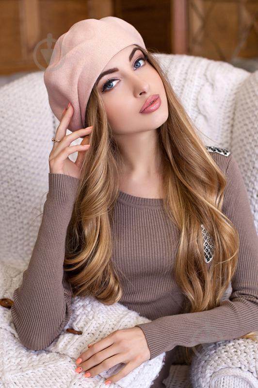 Берет «Ева» Braxton пудра 56-59