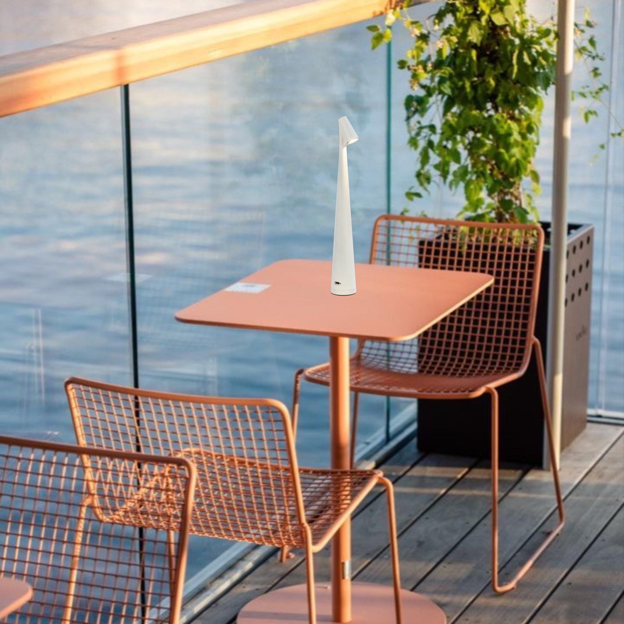 Настільна лампа для бара/кафе/ресторана Білий (795-LTA33 WHITE) - фото 2 Настільна лампа для бара/кафе/ресторана Білий (795-LTA33 WHITE) - фото 2