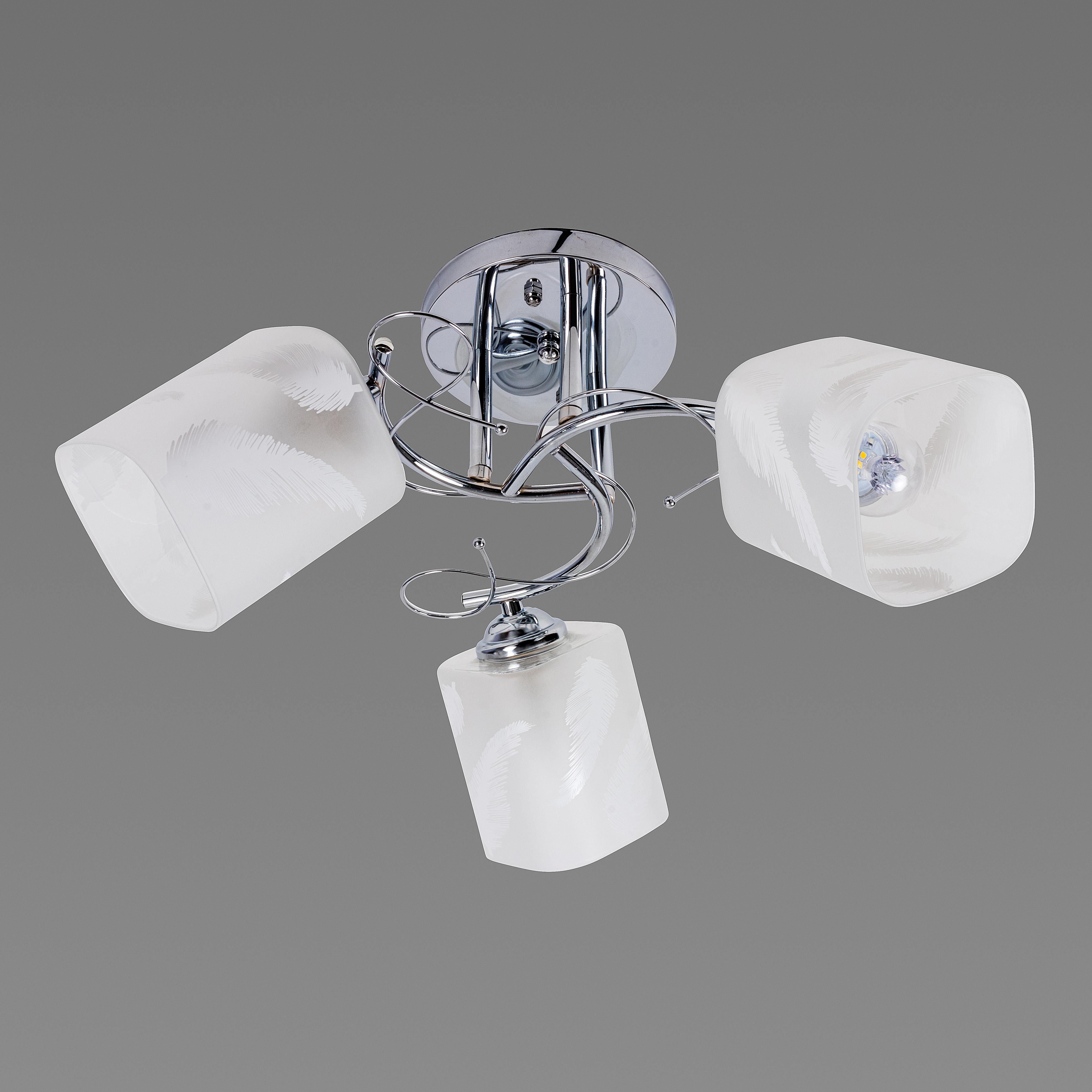 Люстра Sirius Ю 6763B/3 CR на 3 плафона