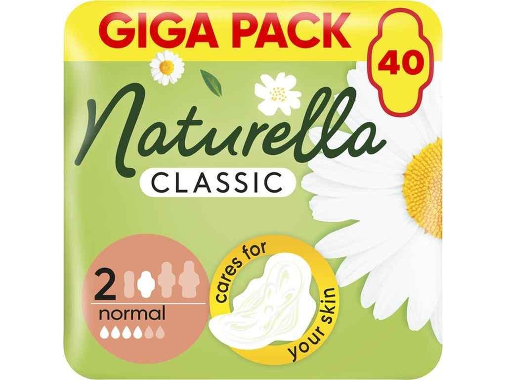 Прокладки гігієнічні NATURELLA Classic Normal Quatro денні 4 краплі 40 шт. (1107277) Прокладки гігієнічні NATURELLA Classic Normal Quatro денні 4 краплі 40 шт. (1107277)