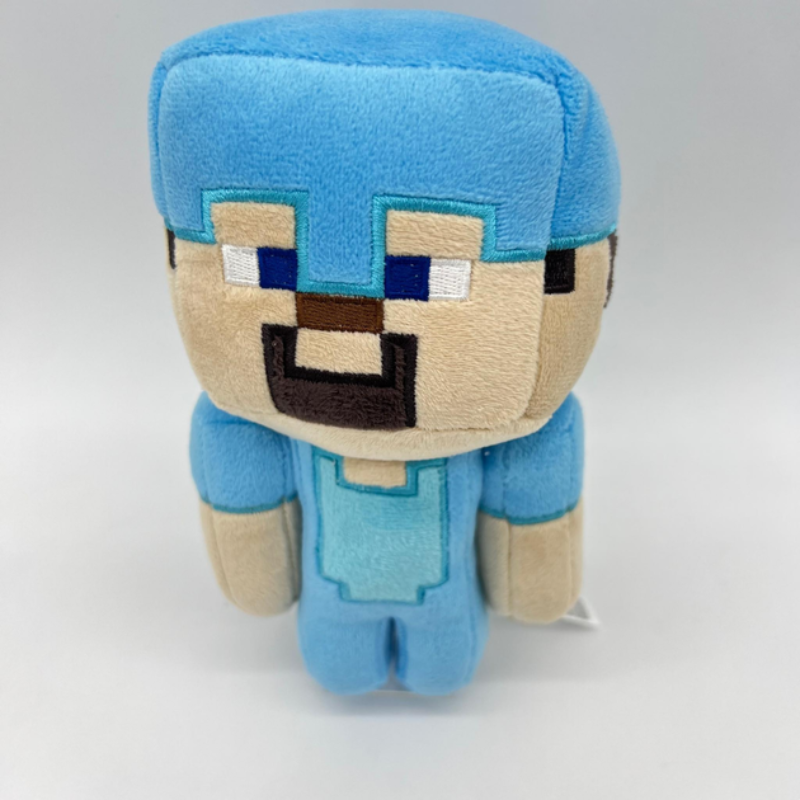 Мягкая игрушка плюшевая Стив в алмазной броне из игры Minecraft 20 см (2579221971) - фото 1 Мягкая игрушка плюшевая Стив в алмазной броне из игры Minecraft 20 см (2579221971) - фото 1