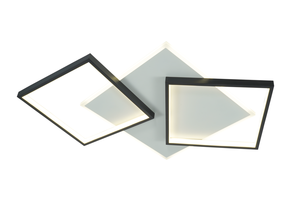 Люстра светодиодная акриловая Valeso 2023225 WT+BK (44757)