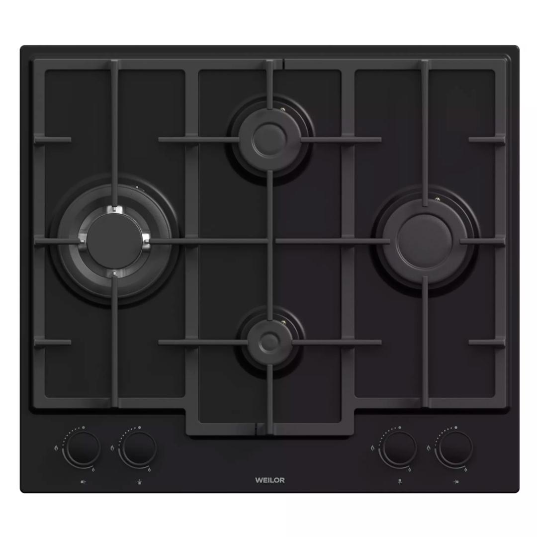 Варочная поверхность на металле WEILOR GM W 654 Black (5905538402300)