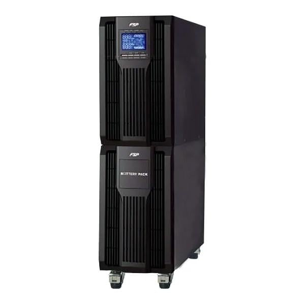 Джерело безперебійного живлення FSP Champ 10 kVA Tower Schuko CH-1110TS 10000VA 9000W Online (PPF90A0802)