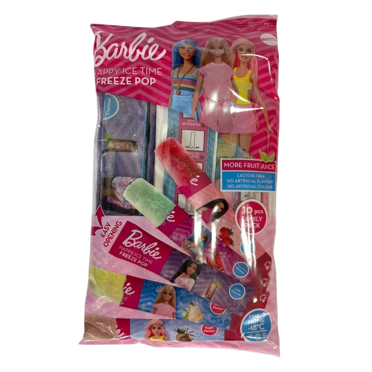 Морозиво-лід фруктове Sweet’n Fun Barbie у стіках 10 шт. по 50 мл (00000006097)