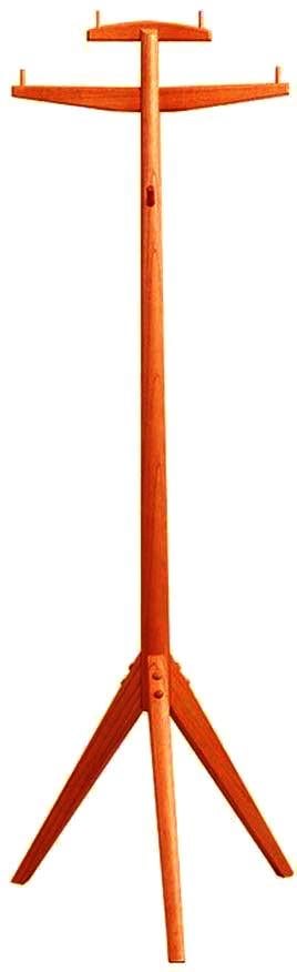 Вешалка-стойка для одежды из дерева Крамолин Шафран (СВГ-002206) Вешалка-стойка для одежды из дерева Крамолин Шафран (СВГ-002206)