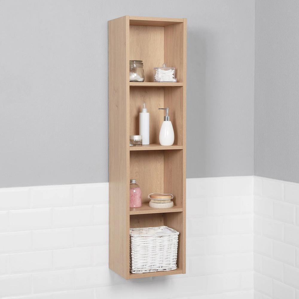 Пенал-стелаж підвісний MVK Vostok Lite 40 В1 400х250х1200 мм Дуб кам'яний (8093db) - фото 4 Пенал-стелаж підвісний MVK Vostok Lite 40 В1 400х250х1200 мм Дуб кам'яний (8093db) - фото 4