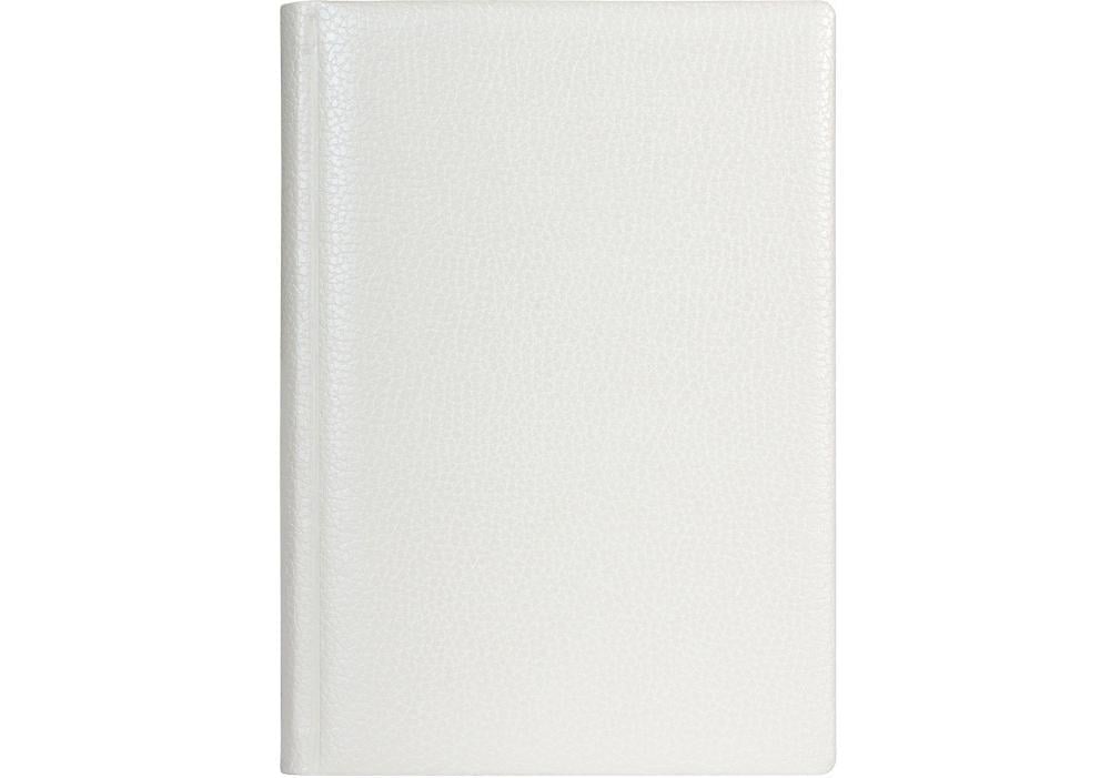Щоденник недатований Optima Armonia А5 320 стор. лінія Білий металік (O25408-14)