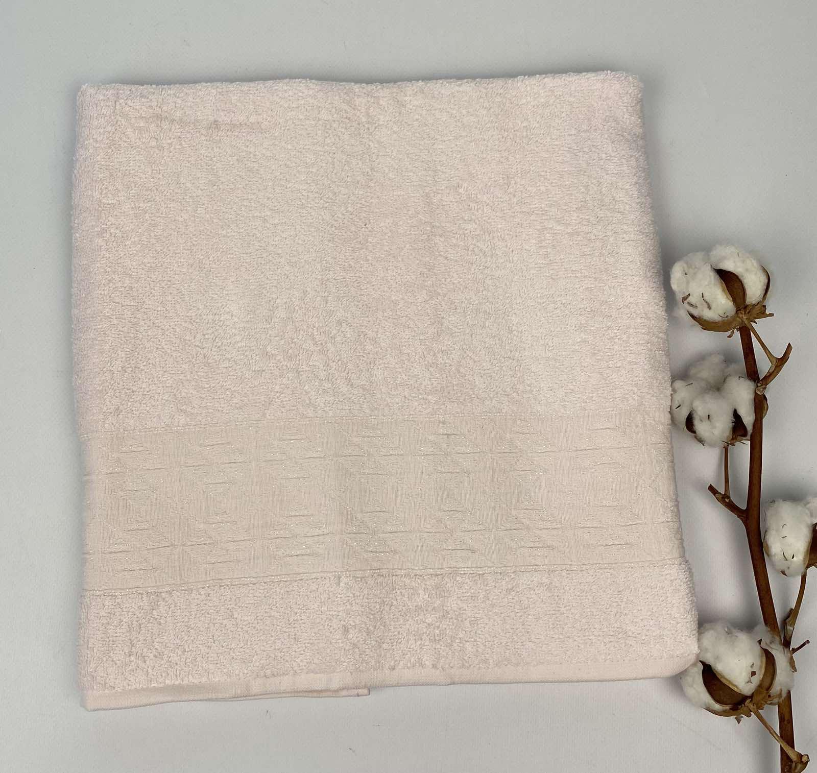 Полотенце АЕ Shine 70х140 см Пудровый (CN20991) - фото 1 Полотенце АЕ Shine 70х140 см Пудровый (CN20991) - фото 1