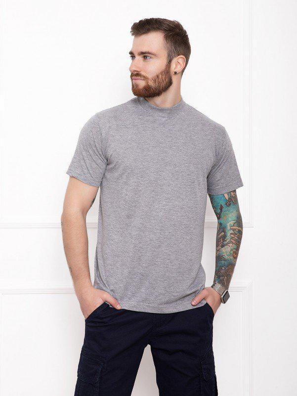 Мужская футболка ISSA Plus XL Серый (GN4-42)