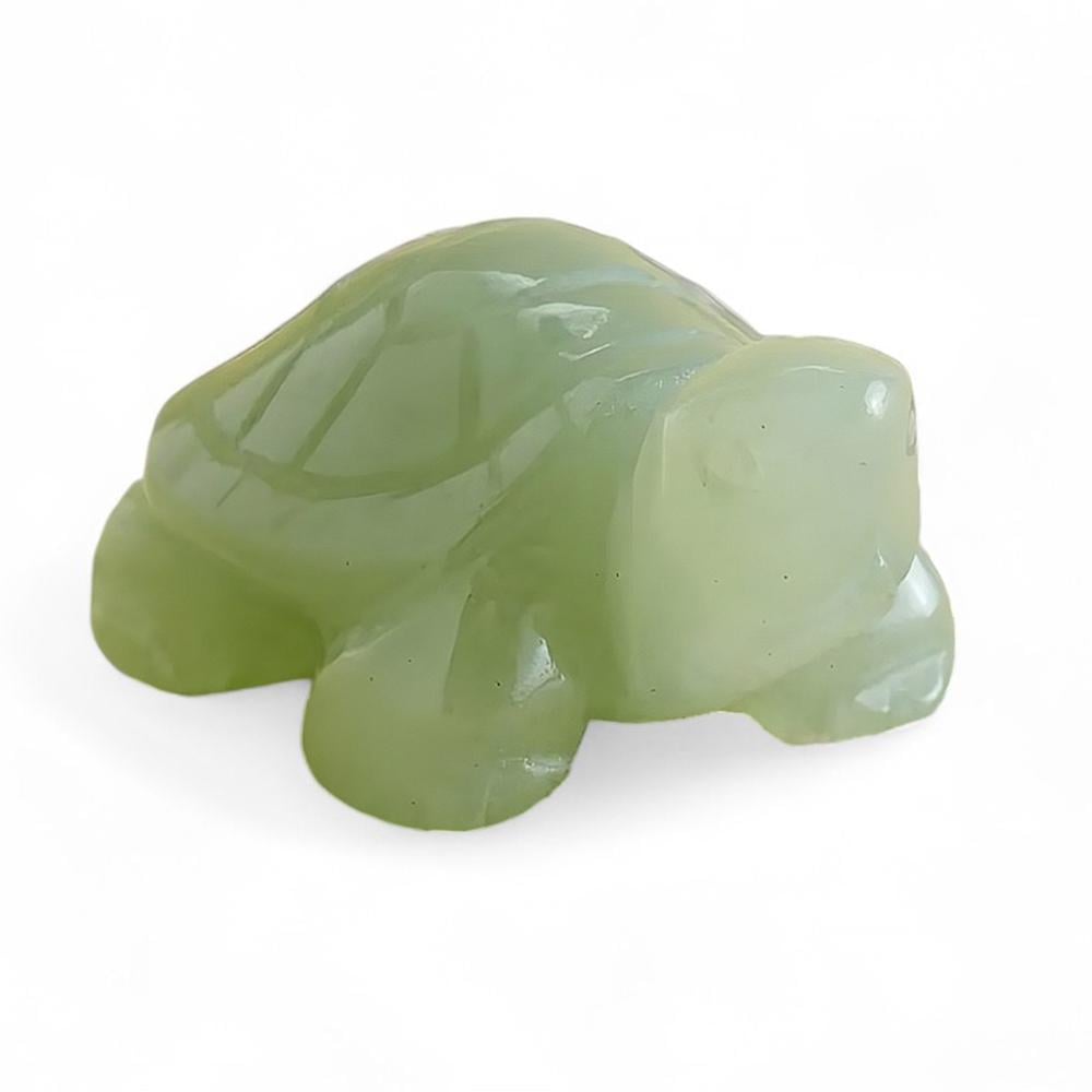 Статуэтка черепаха нефритовая для долголетия 5х3,5х2 см - фото 2 Статуэтка черепаха нефритовая для долголетия 5х3,5х2 см - фото 2