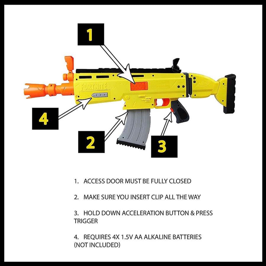 Бластер Nerf Fortnite AR-L (E6158) - фото 5