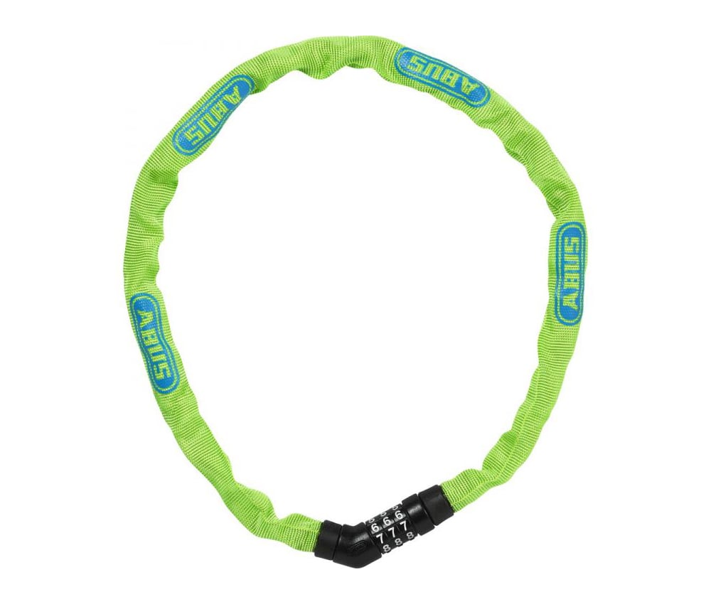 Велозамок ABUS 4804C/75 Steel-O-Chain Lime