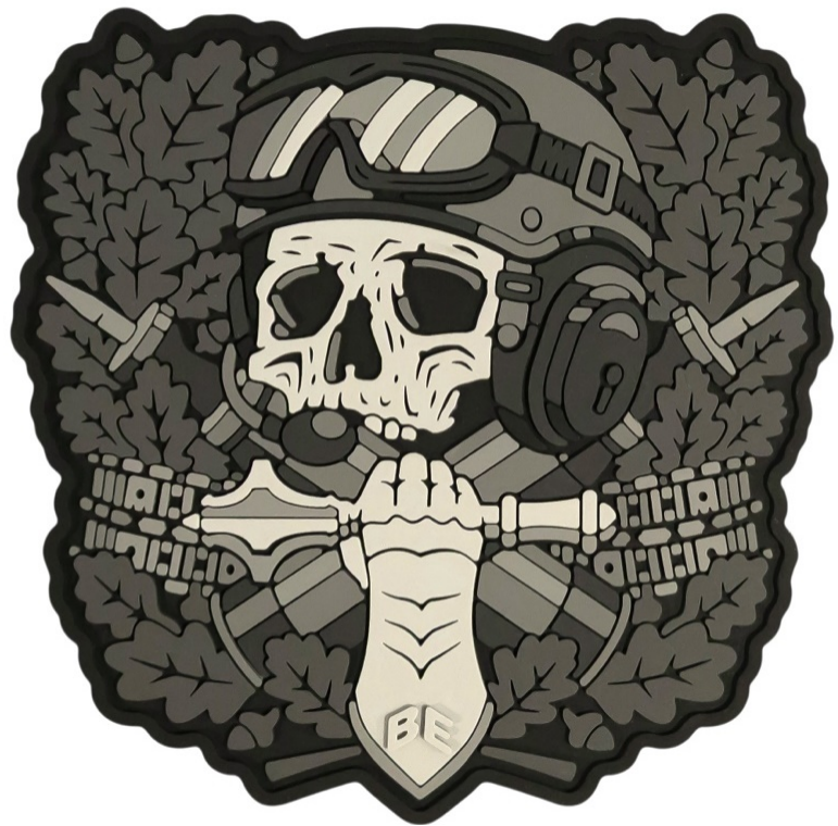 Патч Призрачный серый танкист (PATCH-0336) Патч Призрачный серый танкист (PATCH-0336)