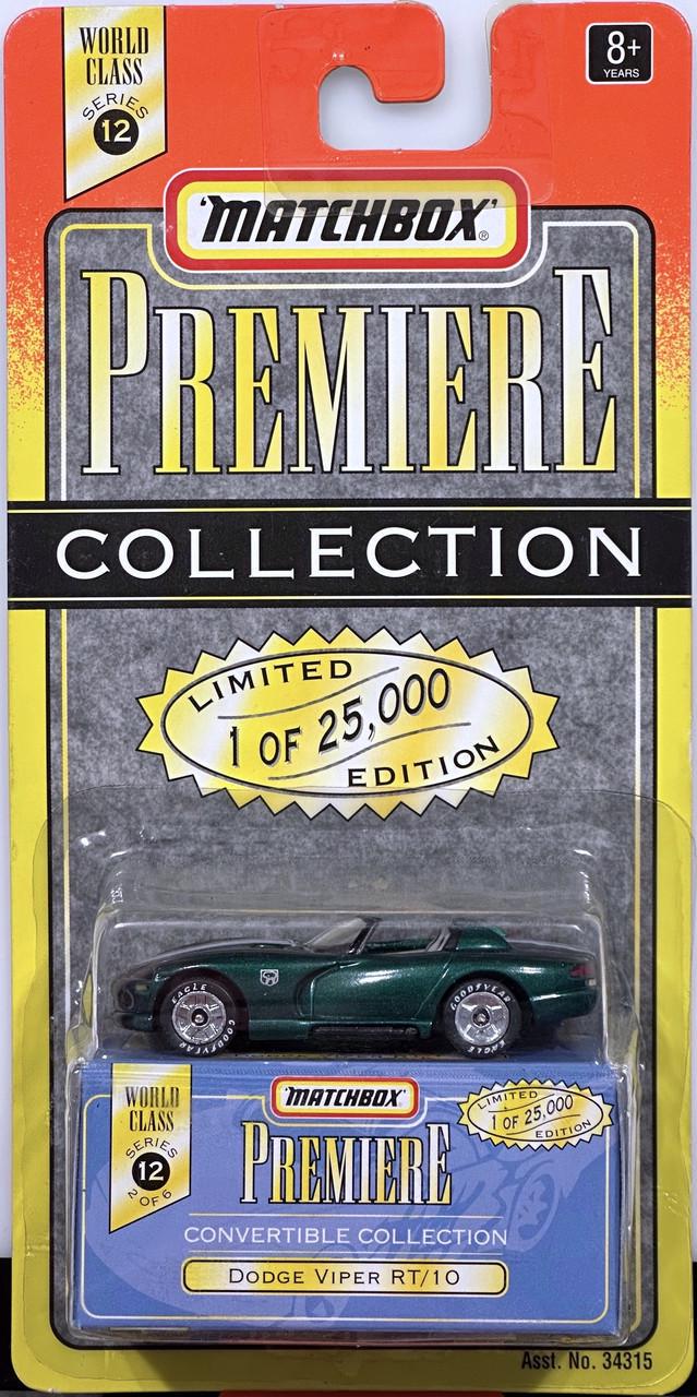 Игрушечная машинка Matchbox Dodge Viper RT/10 1997 Premiere Collection World Class Series 12 (34315)