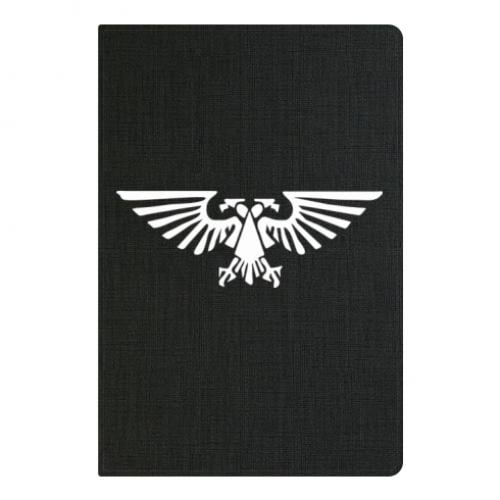 Блокнот Imprerium Warhammer 40000 White print А5 в линию 112 страниц 70 г/м2 Черный (2636204-2-25120)
