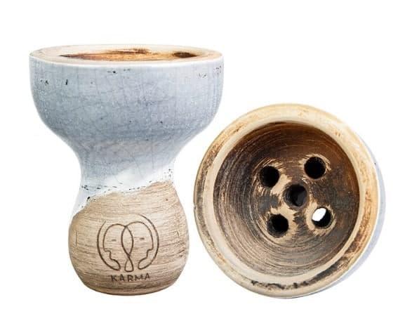 Чаша для кальяну Karma Turkish Glaze White (10130)