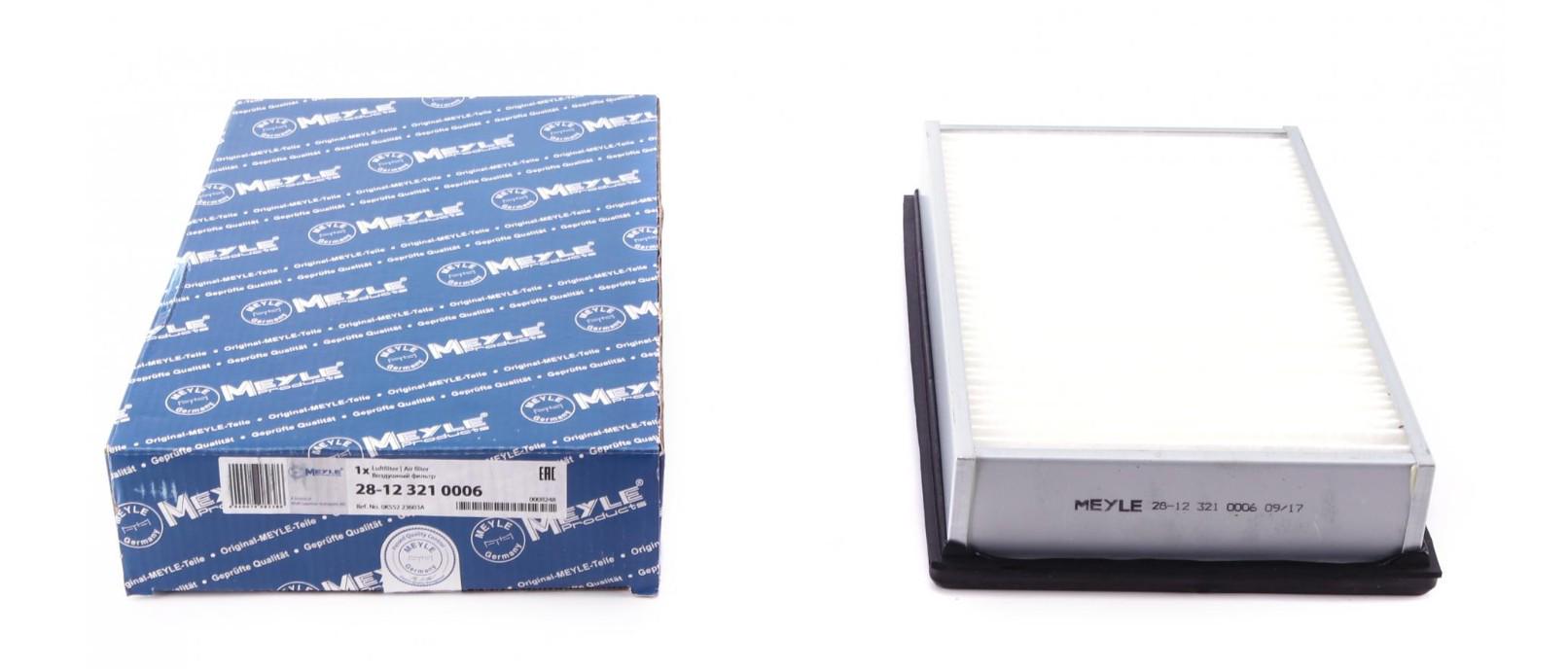 Фільтр повітряний Meyle для Kia Carnival 2,9 TD/CRDI 99-06-28- (12 321 0006)