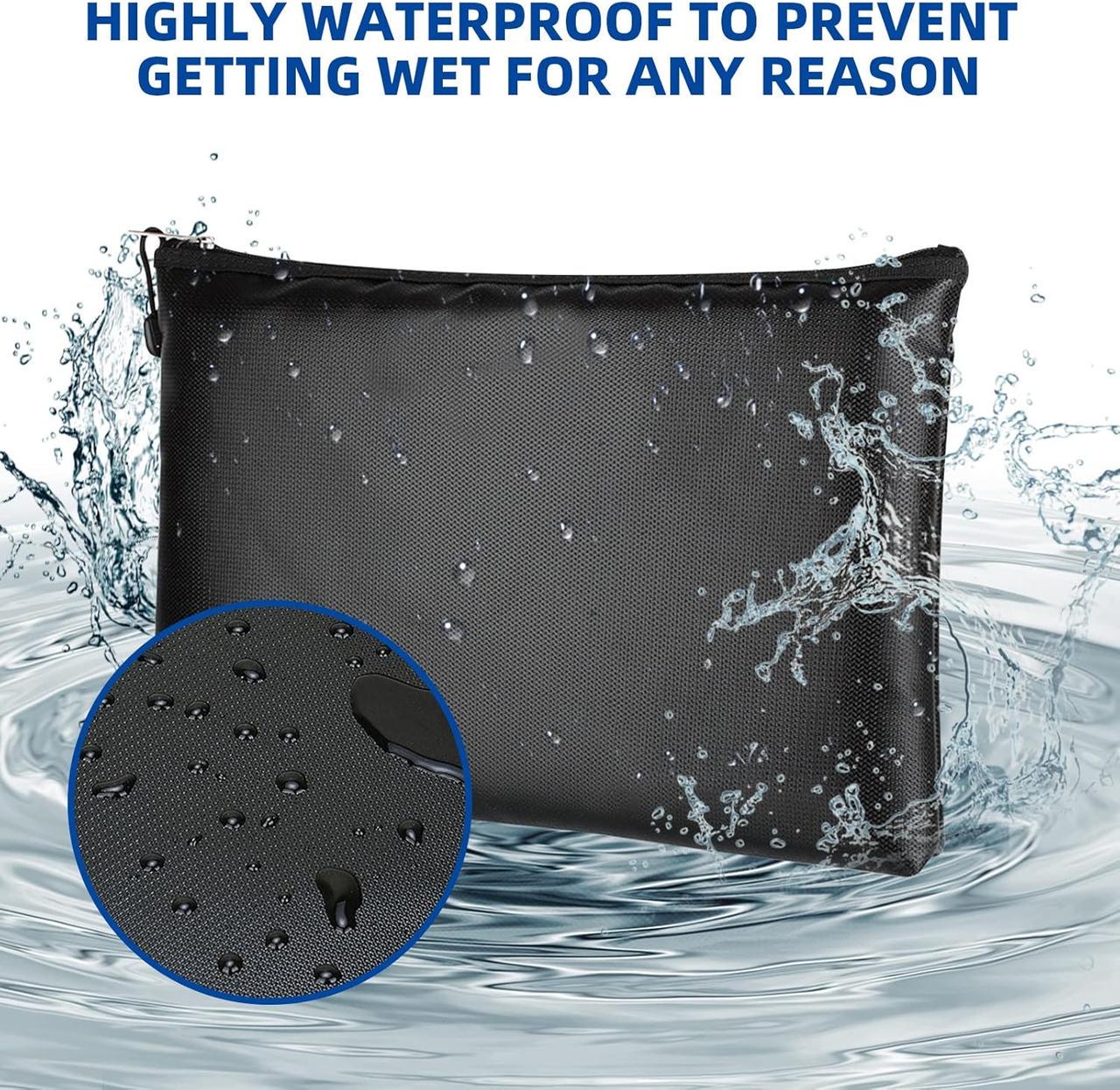 Папка-сумка для документов огнеупорная и водонепроницаемая - фото 6