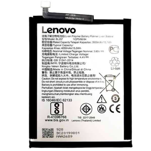 Батарея Lenovo BL297-K5 Pro L38041/K10 Plus/Z6 Lite/4050 mAh