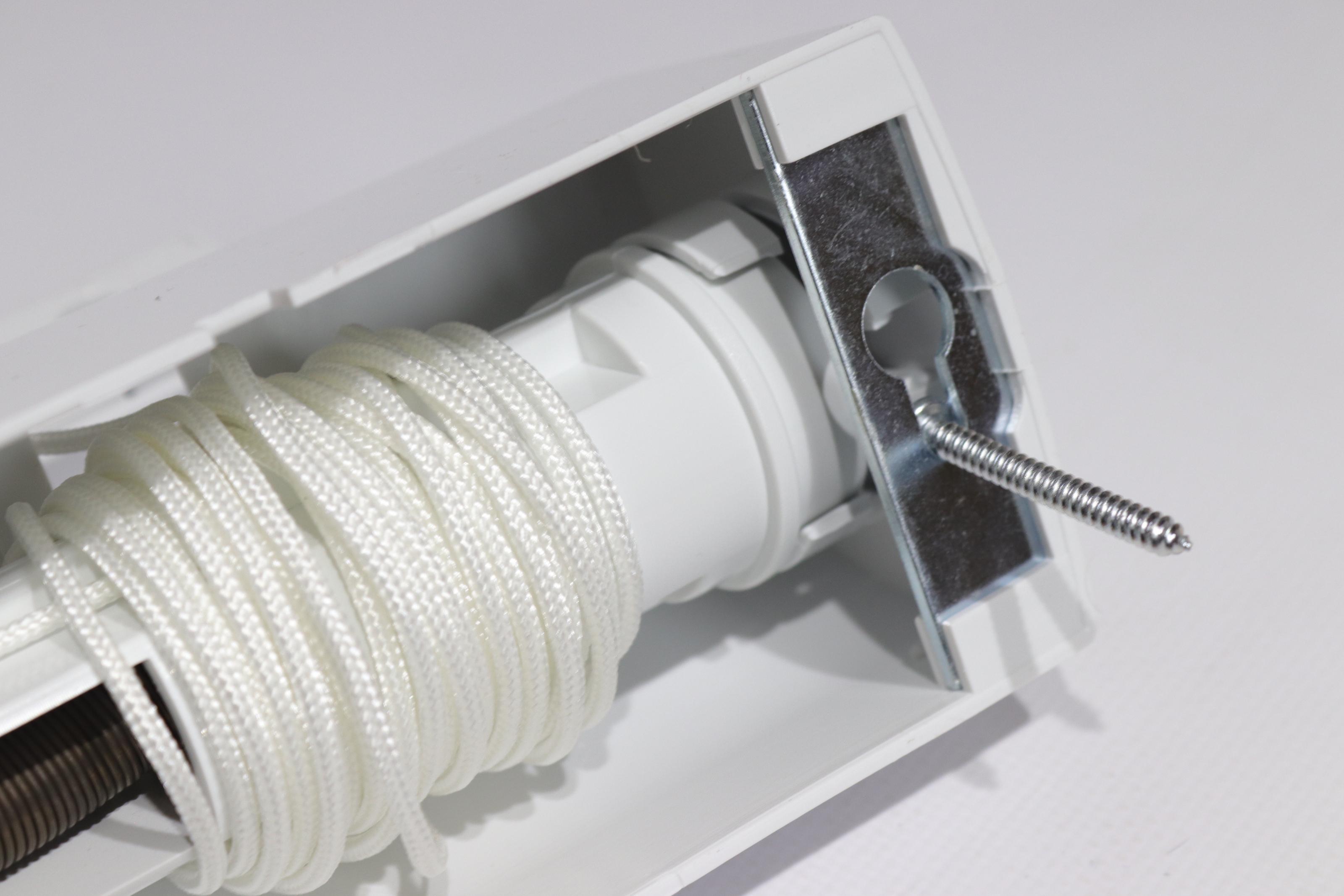 Сушилка для белья PRIMANOVA настенная автоматическая вытяжная Белый (1546) - фото 4