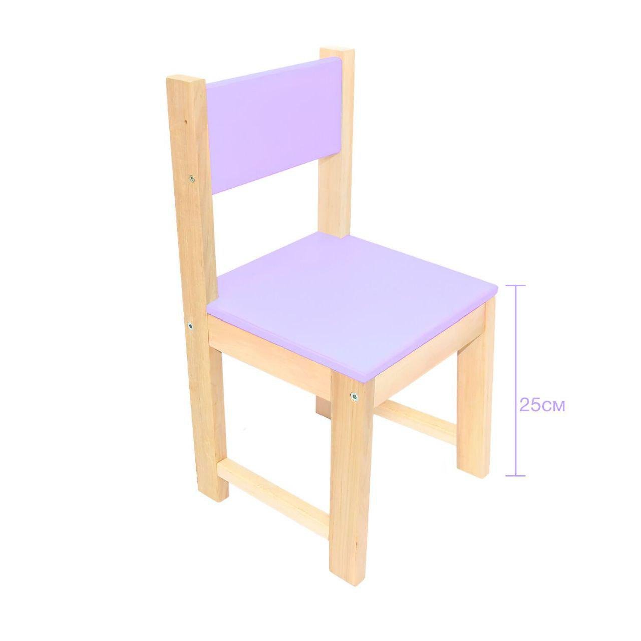 Детский стульчик Игруша №25 Фиолетовый (24572891) - фото 2 Детский стульчик Игруша №25 Фиолетовый (24572891) - фото 2