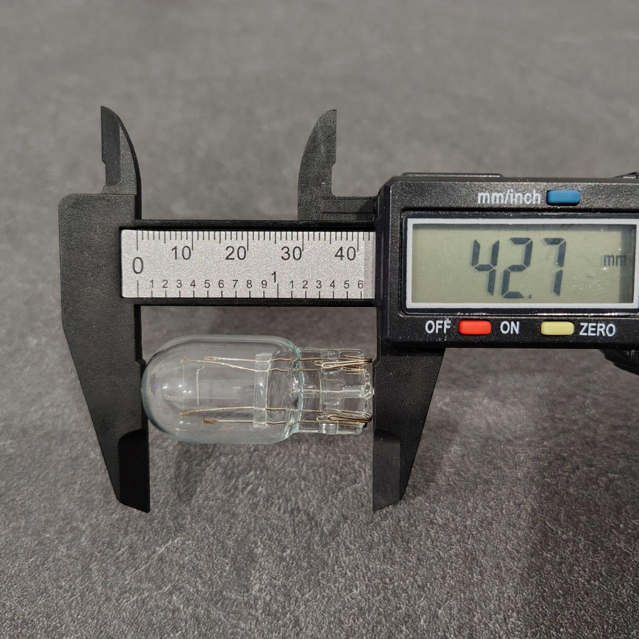 Автолампа T20 W27/7W W3x16q 12V 27/7W Белый (653STORE3) - фото 3