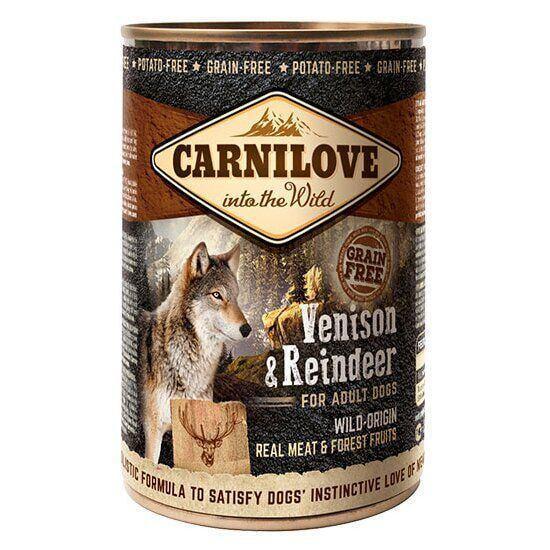 Корм вологий для собак Carnilove Venison & Reindeerоленіну 400 г (1789931210)