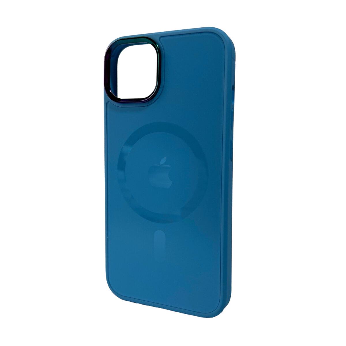 Противоударный чехол для Apple iPhone 13 AG Glass Sapphire MagSafe / Blue