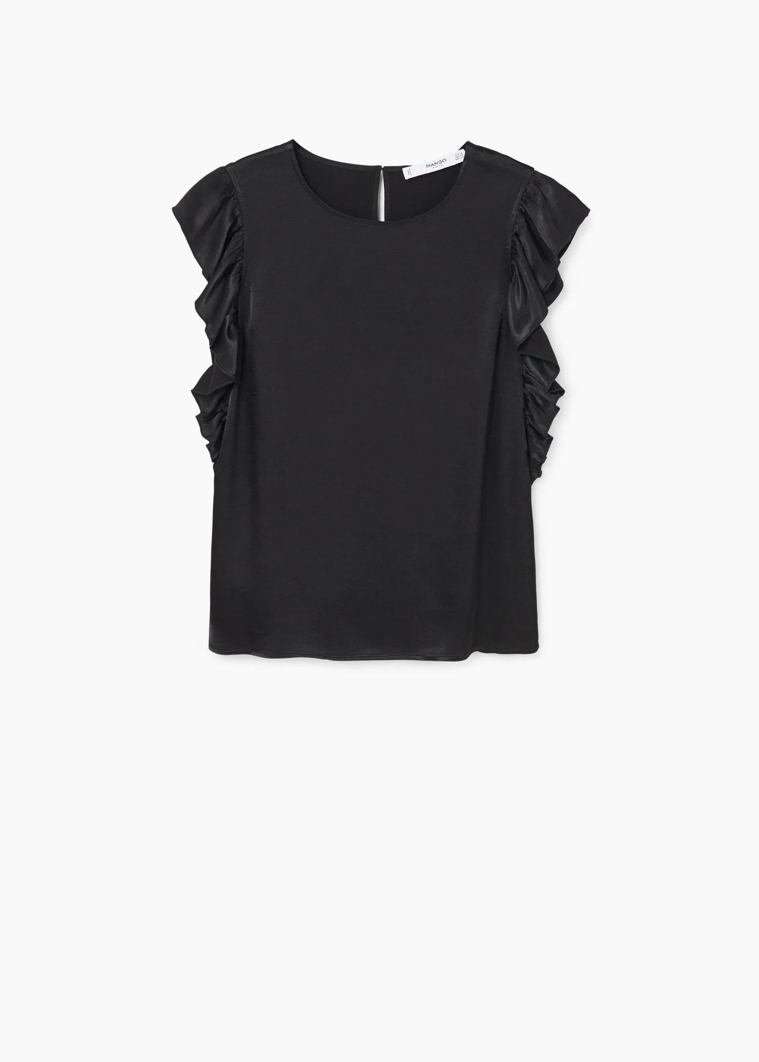 Блузка Mango XS Черный (2000001057223) - фото 2 Блузка Mango XS Черный (2000001057223) - фото 2