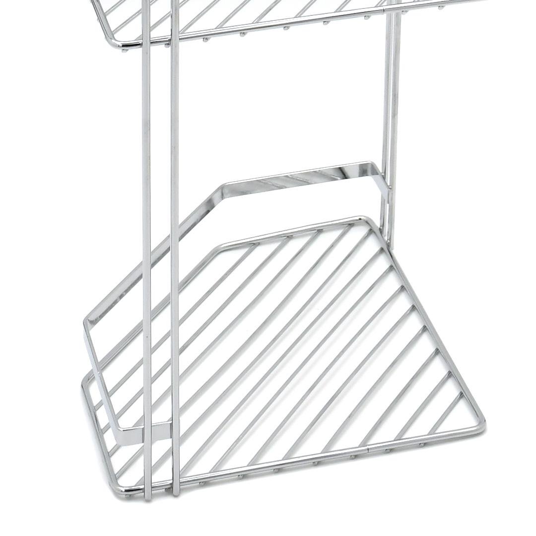 Полиця триярусна Homax 27x20x56,5 см Хром (EBA-2003) - фото 5 Полиця триярусна Homax 27x20x56,5 см Хром (EBA-2003) - фото 5