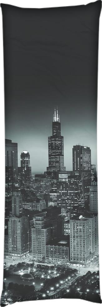 Подушка дакимакура Chicago 60x180 см (14102134)