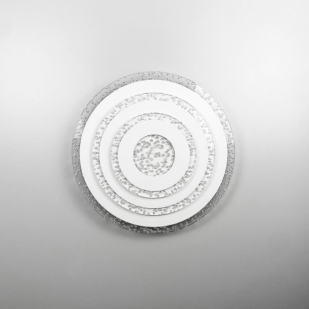 Светильник круглый с прозрачным акрилом с пузырьками Ø 35 см (2245-350 Q WT) - фото 2 Светильник круглый с прозрачным акрилом с пузырьками Ø 35 см (2245-350 Q WT) - фото 2