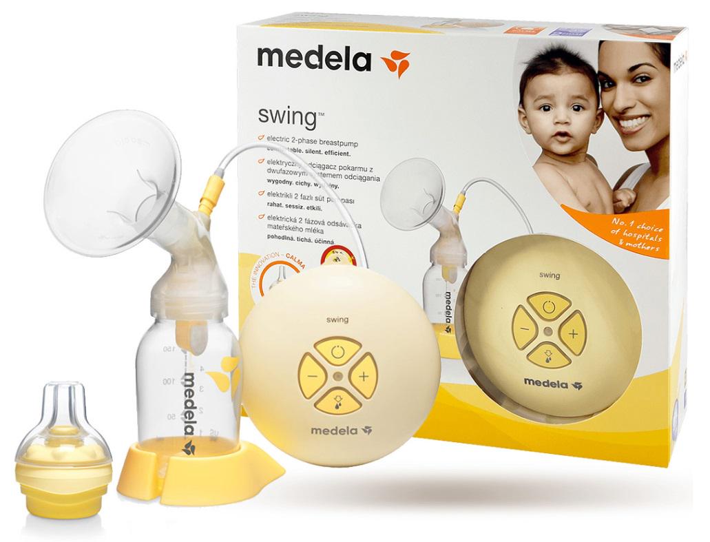 Молоковідсмоктувач двофазний електричний Medela Swing Breast Pump EU + Calma - фото 4