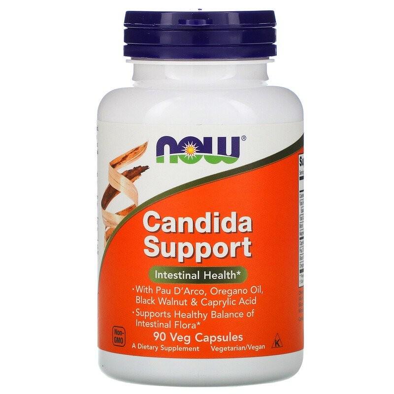 Натуральная добавка Now Foods Candida Support 90 капсул