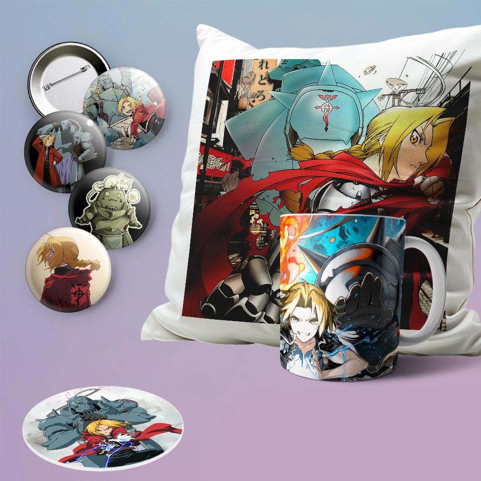 Подарунковий набір Fullmetal Alchemist: Brotherhood аніме бокс Подарунковий набір Fullmetal Alchemist: Brotherhood аніме бокс