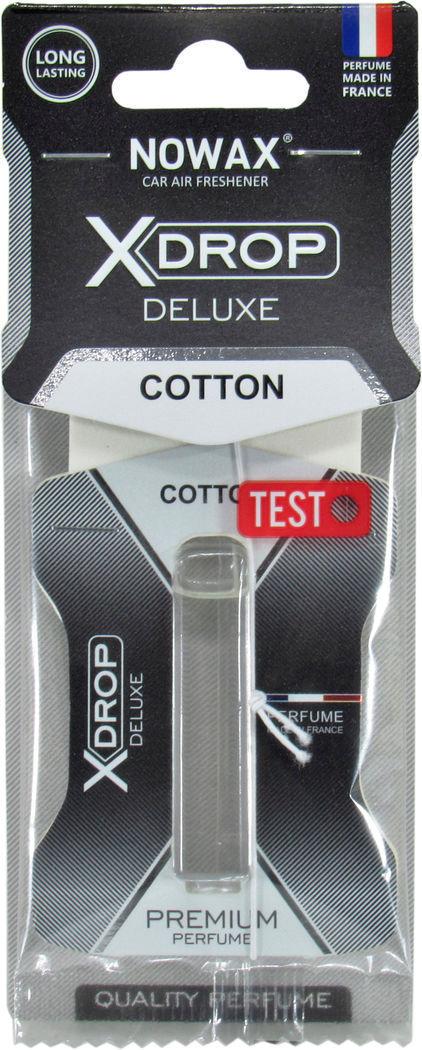 Ароматизатор для авто Nowax X Drop Delux Cotton спрей 5 мл (NX00072)