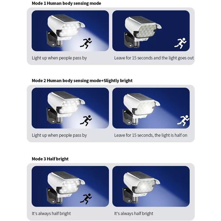 Фонарь с муляжом камеры Solar S150W 2200mAh на солнечной батарее - фото 5 Фонарь с муляжом камеры Solar S150W 2200mAh на солнечной батарее - фото 5