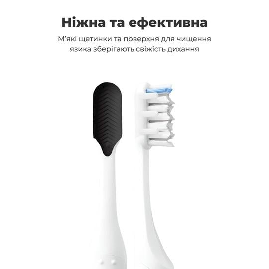 Електрична зубна щітка звукова MEDICA+ ProBrush 7.0 Compact Black - фото 3