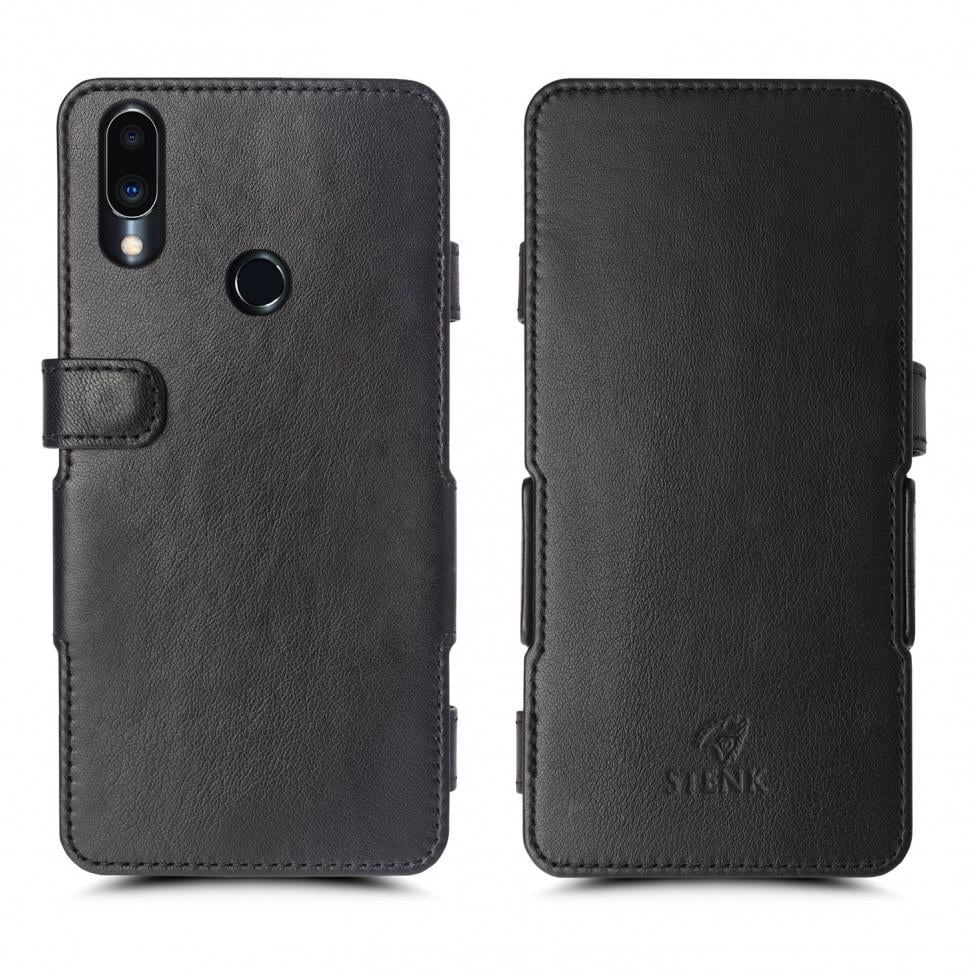 Чехол книжка Stenk Prime для Meizu Note 9 Черный (63487)