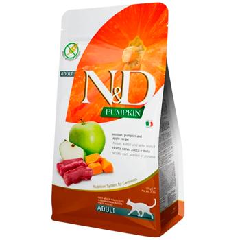 Корм сухой для кошек Farmina N&D CAT PUMPKIN VENISON&APPLE 1,5 кг (189132)