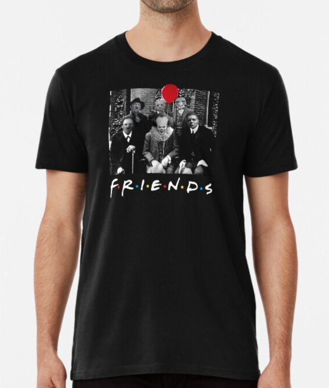 Футболка мужская Stedman с принтом Friends Хэллоуин M Черный (ПН159-2)