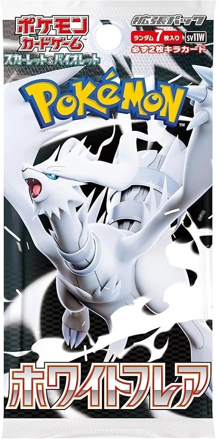 ᐉ Набір бустер паків Pokemon TCG White Flare SV11W японська