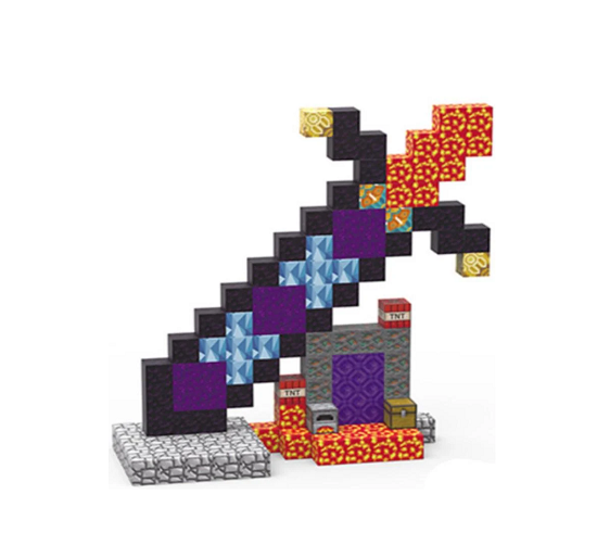 Конструктор магнитный Magnetic Cube Гигантский Меч 128 деталей (2104618680)