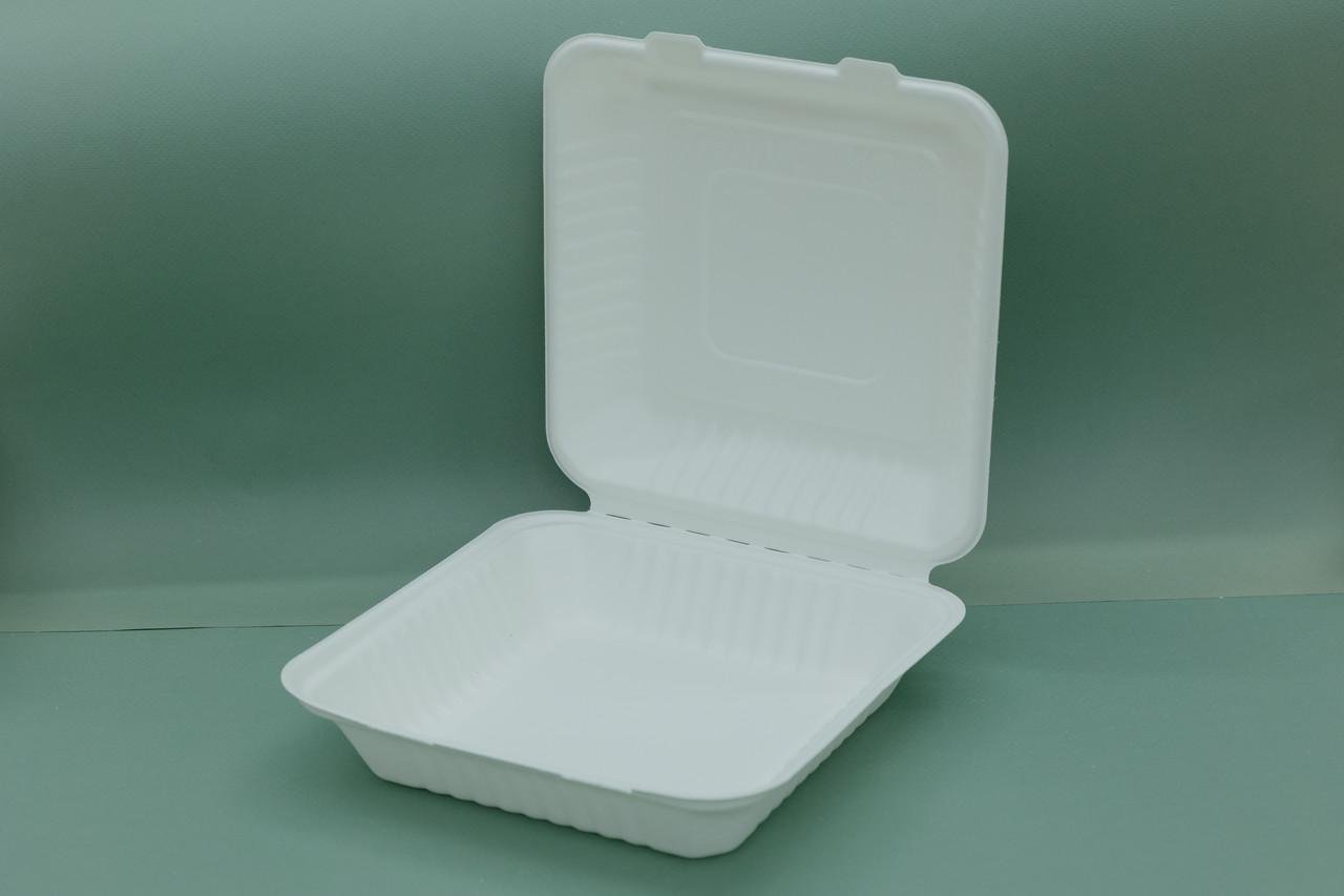 Одноразовий контейнер 23х23х7,8 см 100 шт. - фото 4 Одноразовий контейнер 23х23х7,8 см 100 шт. - фото 4
